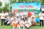 Giải bóng đá chào mừng &quot;Tháng công nhân&#8221;: PVC-Mekong vô địch