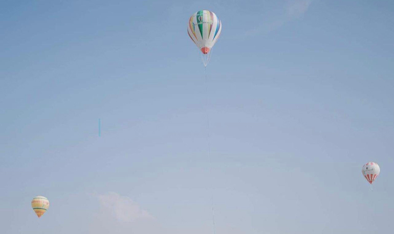Lâm Đồng: Bay khinh khí cầu ngắm Đà Lạt trên cao