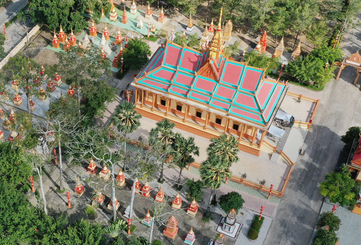 Ngôi chùa 135 năm ở Bạc Liêu trở thành điểm du lịch tiêu biểu miền Tây