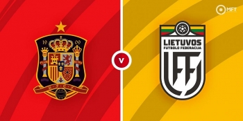 Xem trực tiếp Tây Ban Nha vs Lithuania (Giao hữu) ở đâu?
