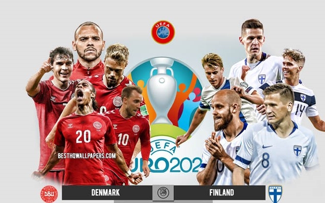 Link xem trực tiếp Đan Mạch vs Phần Lan (vòng 1 Euro 2021), 23h00 ngày 12/6.