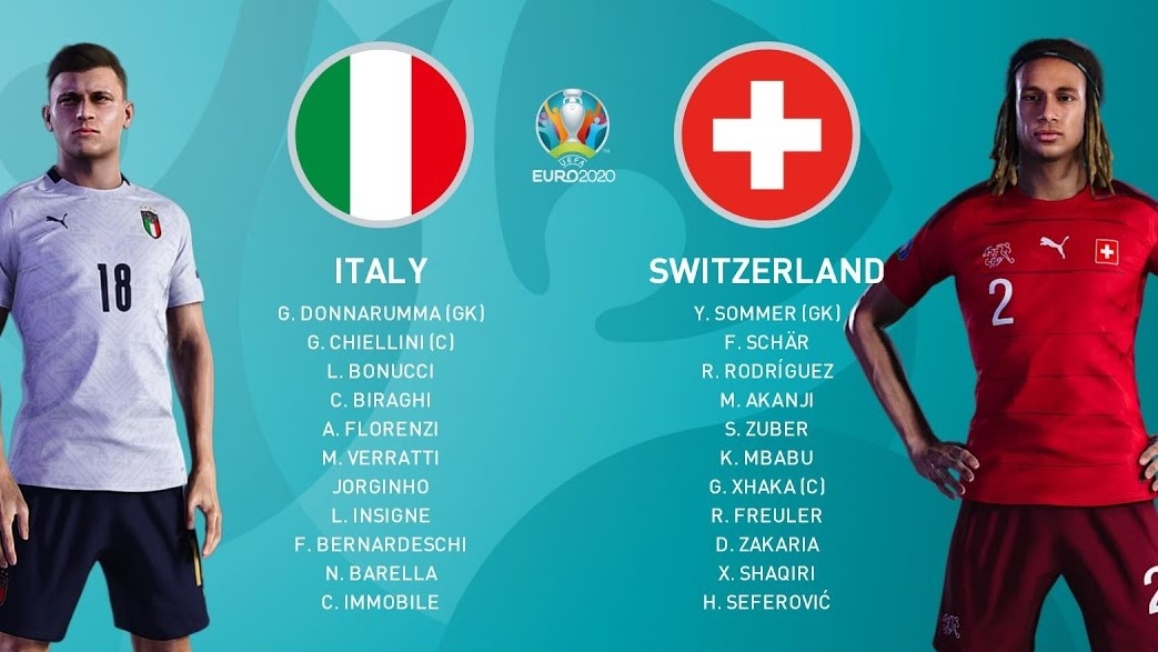 Euro 2020: Xem trực tiếp Ý vs Thụy sỹ ở đâu?