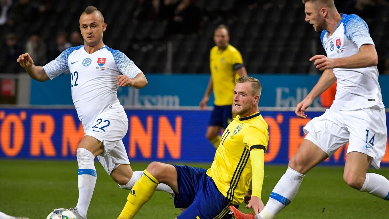 Euro 2020: Xem trực tiếp Thụy Điển vs Slovakia ở đâu?