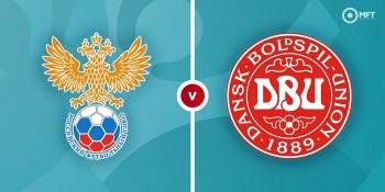 Euro 2020: Xem trực tiếp Nga vs Đan Mạch ở đâu?