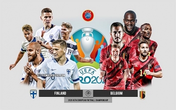 Link xem trực tiếp Phần Lan vs Bỉ (vòng 3 Euro 2020), 02h00 ngày 22/6