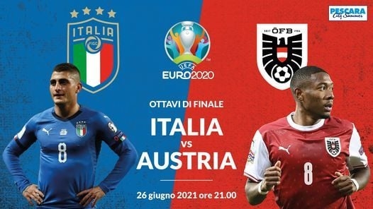 Euro 2020: Xem trực tiếp Ý vs Áo ở đâu?