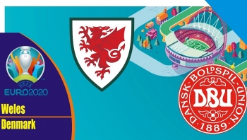 Link xem trực tiếp Wales vs Đan Mạch (vòng 1/8 Euro 2020), 23h00 ngày 26/6
