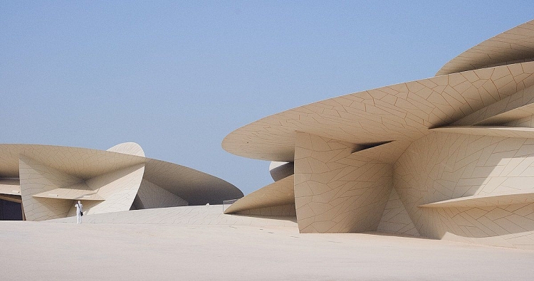 Vẻ đẹp trừu tượng đầy lôi cuốn của Bảo tàng Quốc gia Qatar