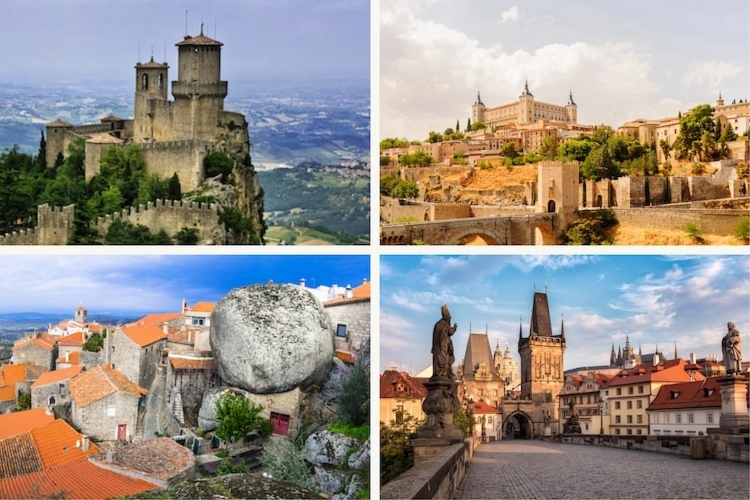 Danh sách 6 thành phố được bảo tồn từ thời Trung Cổ ở Châu Âu