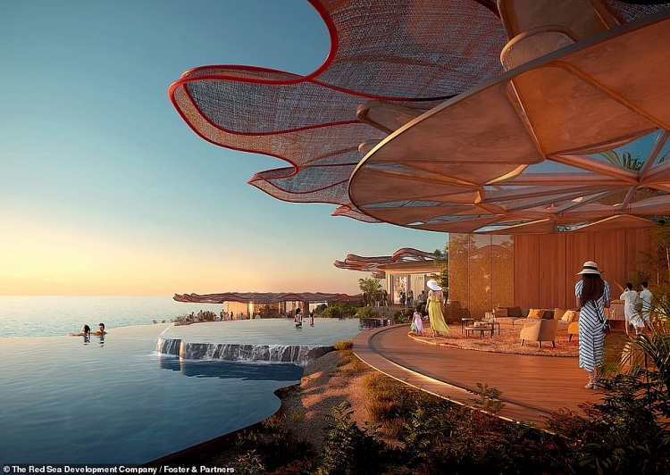 Thiết kế tuyệt đẹp cho hòn đảo cửa ngõ trên Biển Đỏ của Saudi Arabia