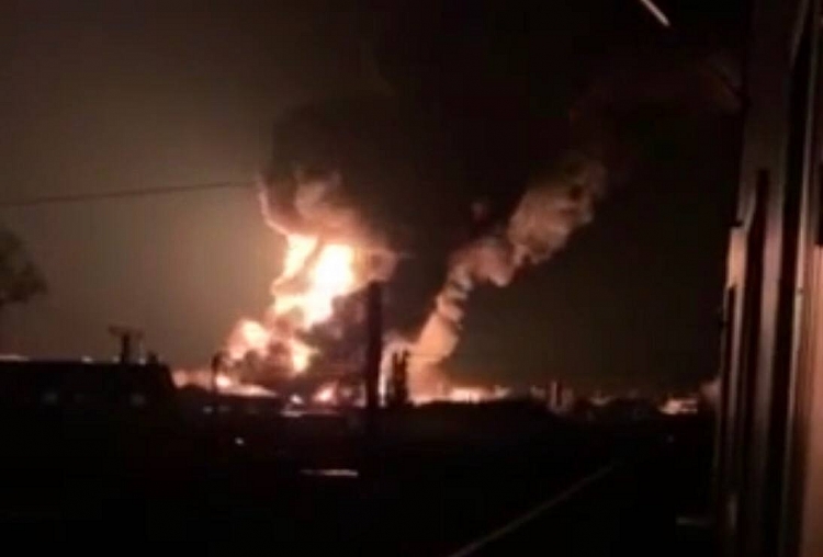 Quân đội Nga đã làm nổ đường ống dẫn khí đốt của Ukraine