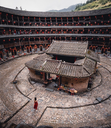 “Lâu đài đất nung”, kiệt tác sáng tạo của tỉnh Phúc Kiến, Trung Quốc