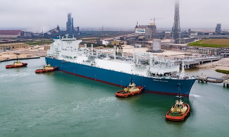 EIA: 16 tàu chở LNG rời Mỹ trong tuần này