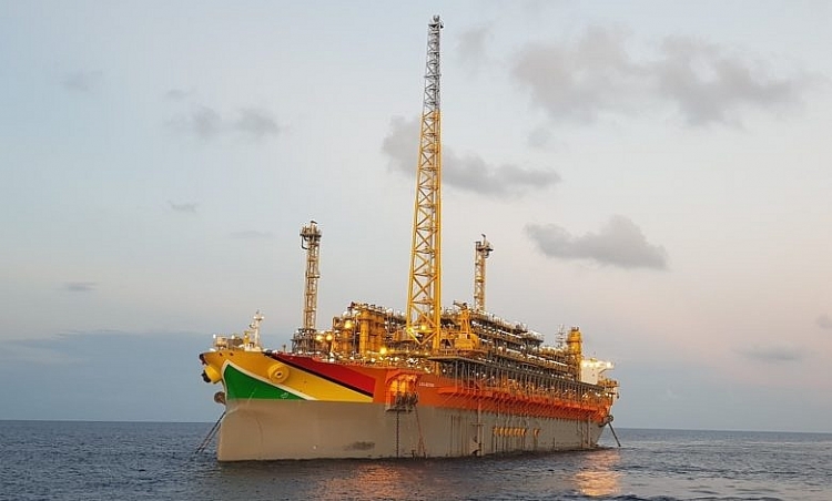Guyana: Doanh thu từ khai thác dầu và khí đốt sẽ vượt 1 tỷ USD trong năm 2022