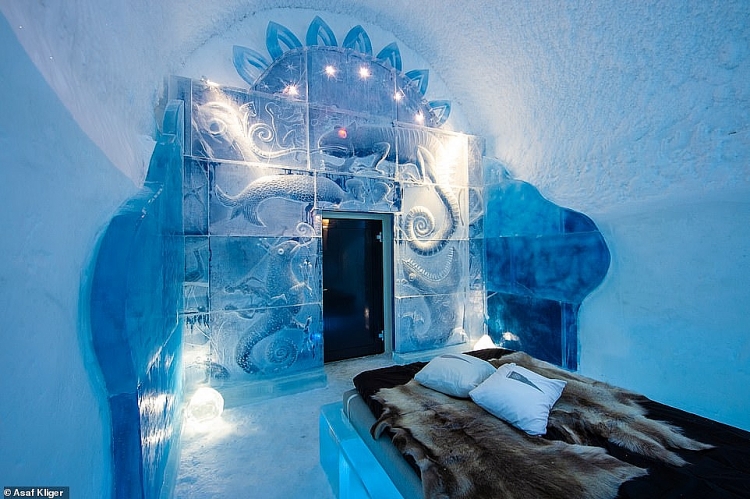 Những hình ảnh đầu tiên về khách sạn Icehotel, Thụy Điển trong tương lai