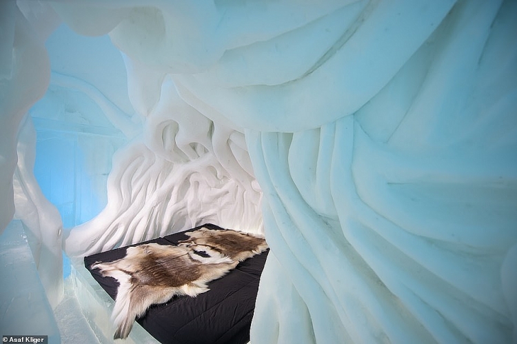 Những hình ảnh đầu tiên về khách sạn Icehotel, Thụy Điển trong tương lai