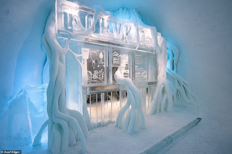 Những hình ảnh đầu tiên về khách sạn Icehotel, Thụy Điển trong tương lai