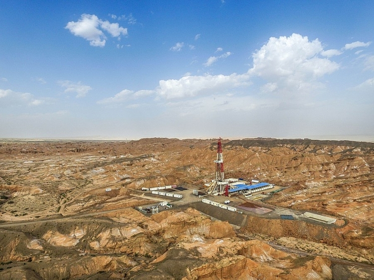Trung Quốc: Mỏ dầu Tarim sản xuất hơn 30 triệu tấn dầu và khí đốt trong năm nay