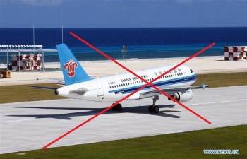 Philippines lên án Trung Quốc bay thử nghiệm ở bãi Đá Chữ Thập