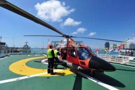 Trung Quốc điều cả đội Hải tuần chở trực thăng ra Biển Đông