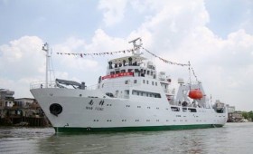 Tàu khảo sát ngư nghiệp Nam Phong kết thúc khảo sát trái phép trên Biển Đông