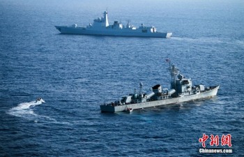 Trung Quốc tập trận rầm rộ gần quần đảo Hoàng Sa