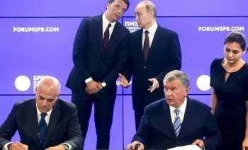 Rosneft, Eni thỏa thuận mở rộng hợp tác dầu khí