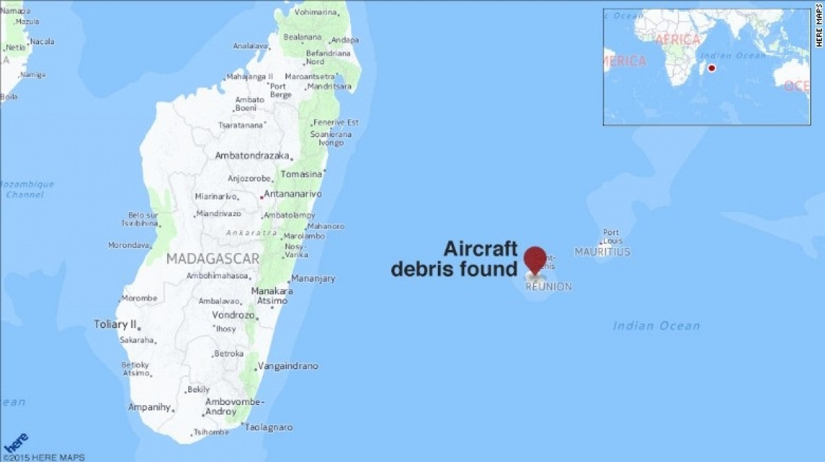 Phát hiện mảnh vỡ nghi của máy bay MH370