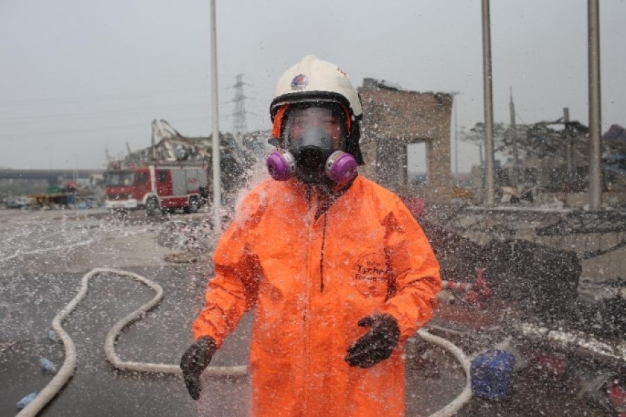 Có thể xử lý thảm họa tràn hóa chất trong vụ nổ Thiên Tân như thế nào?