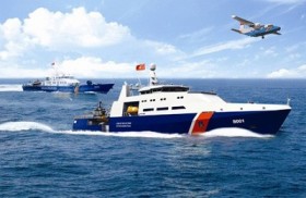 Cảnh sát biển đóng mới tàu trinh sát 500CV