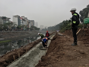 Hà Nội: Cận cảnh tiến độ mở rộng đường Láng