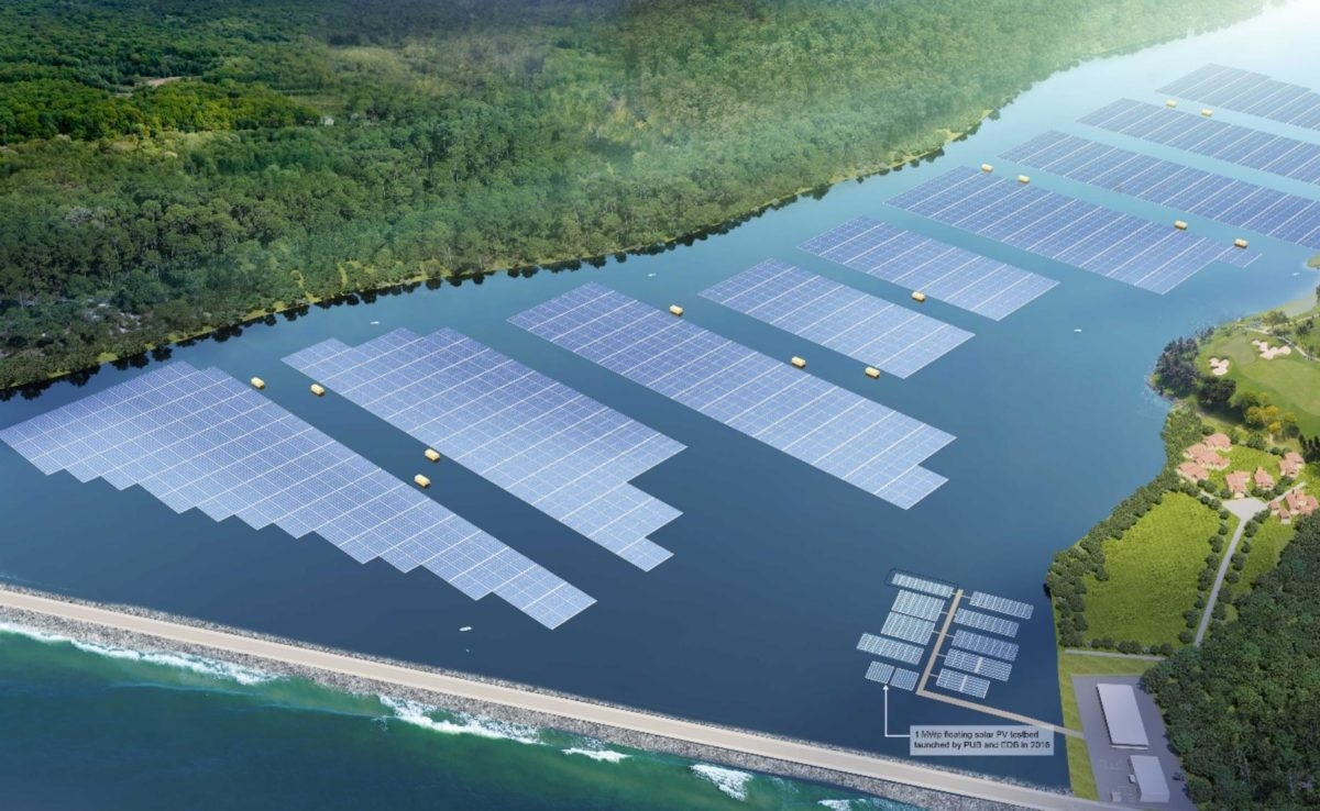Singapore xây dựng trang trại năng lượng mặt trời nổi lớn nhất thế giới