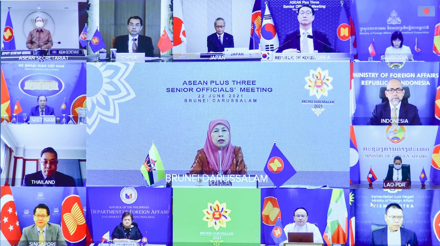 Quan chức cao cấp ASEAN+3 trao đổi về mở rộng kết nối khu vực, từng bước dỡ bỏ hạn chế đi lại
