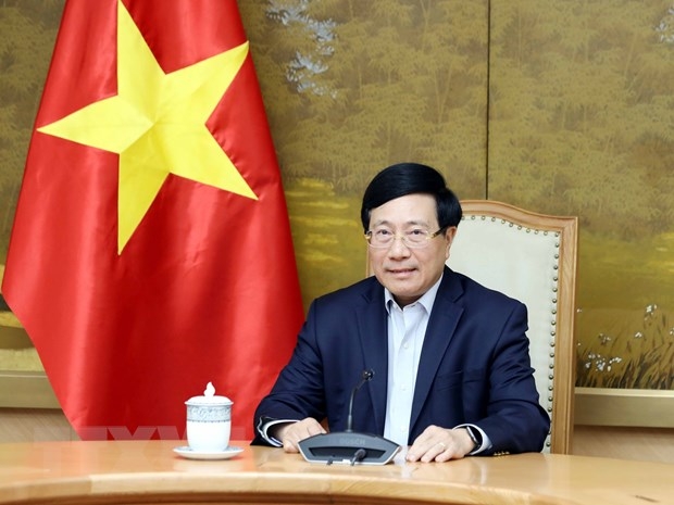 Phó Thủ tướng Phạm Bình Minh điện đàm với Cố vấn An ninh quốc gia Mỹ về quan hệ Việt-Mỹ và vấn đề quốc tế, khu vực