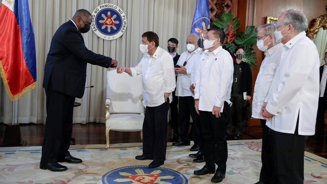 Bộ trưởng Quốc phòng Mỹ thăm Philippines góp phần tăng cường quan hệ Mỹ - Philippines