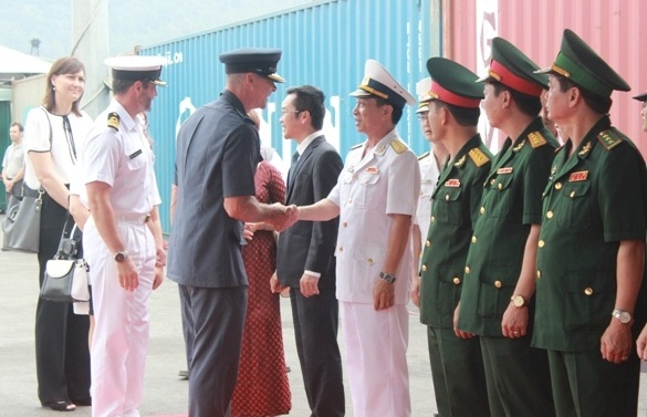 Hải quân Việt Nam tăng cường hợp tác với hải quân New Zealand