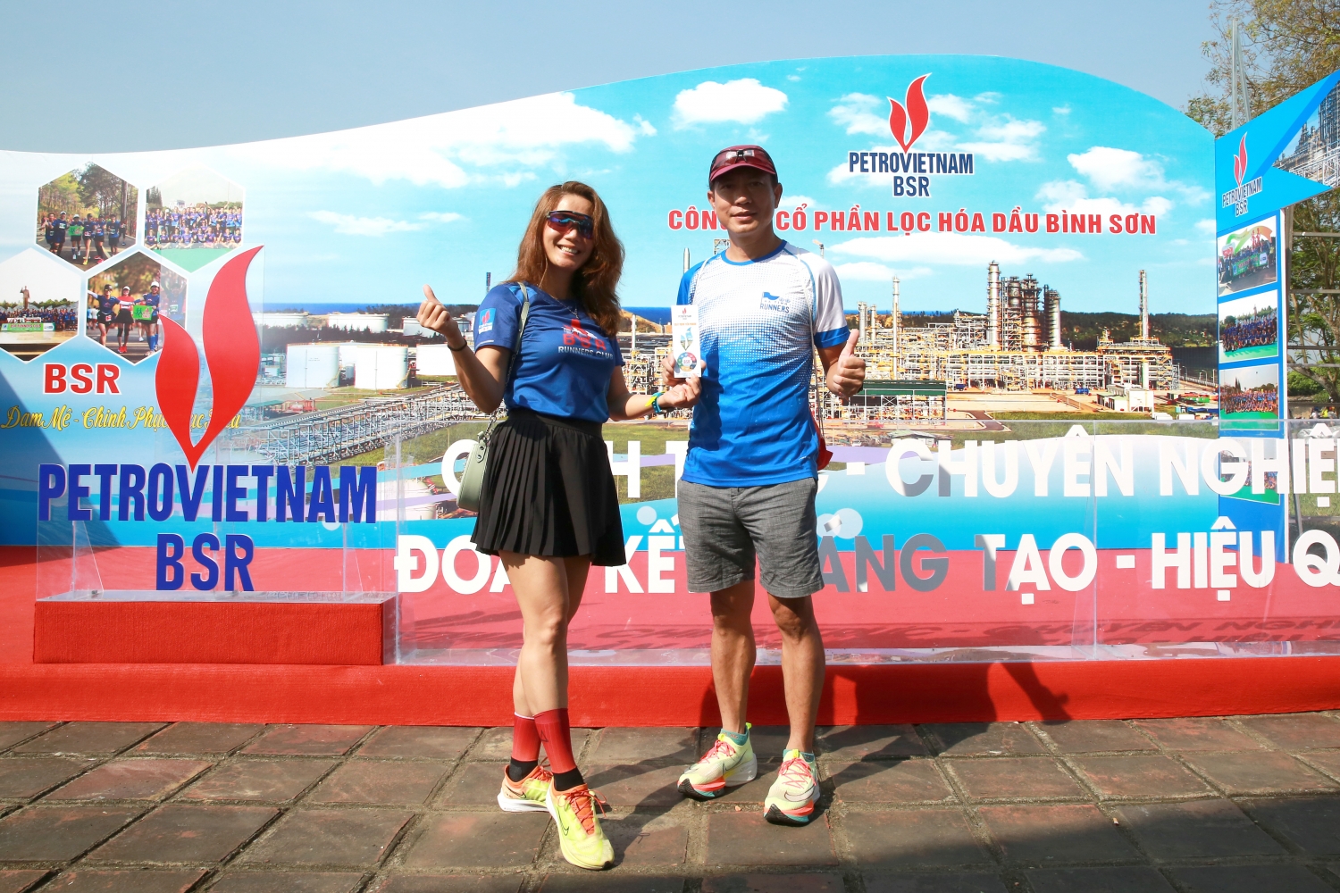 BSR tặng 2.000 phiếu xăng cho runner tham gia VnExpress Marathon Huế 2022