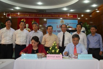 CĐDK ký kết quy chế phối hợp hoạt động với LĐLĐ Quảng Nam