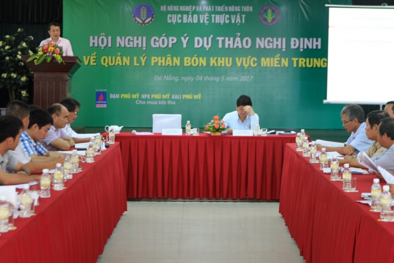 cac co quan doanh nghiep mien trung gop y cho du thao nghi dinh quan ly phan bon