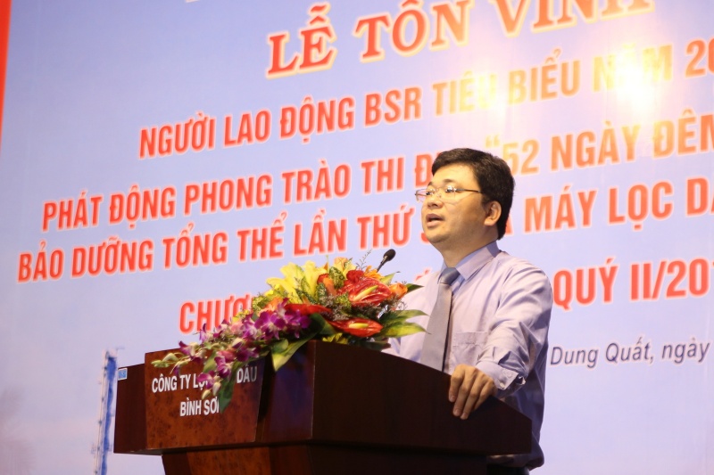 bsr ton vinh nguoi lao dong tieu bieu va phat dong thi dua bao duong tong the lan 3