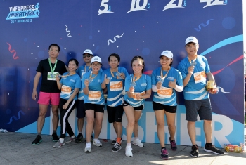 CLB Việt dã BSR tham dự giải Marathon quốc tế Quy Nhơn 2019