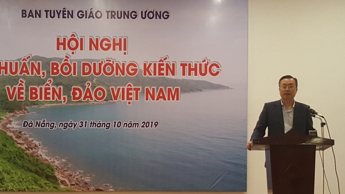 Ban Tuyên giáo TW tổ chức bồi dưỡng kiến thức biển đảo cho các cơ quan báo chí