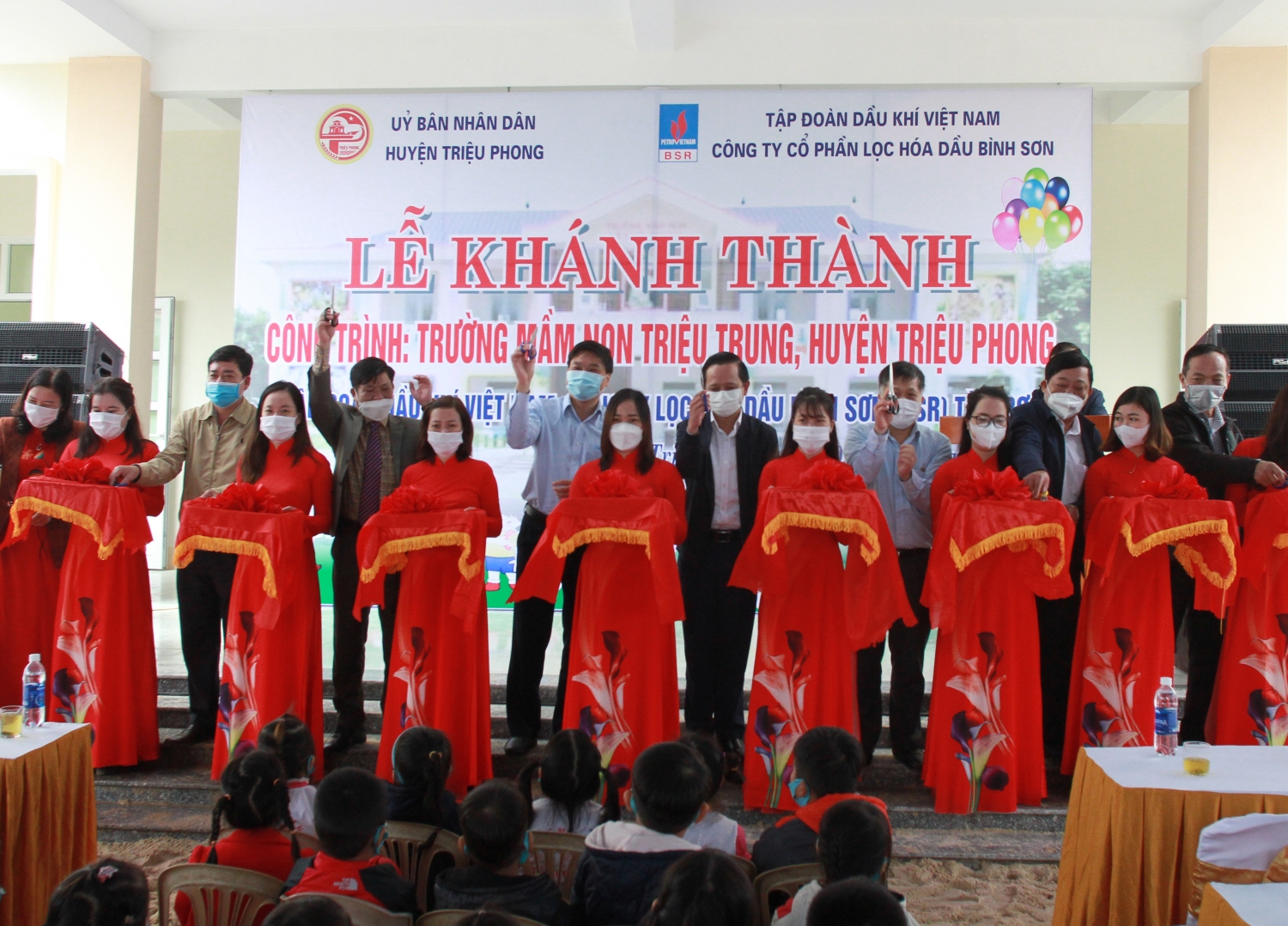 BSR khánh thành công trình trường mầm non xã Triệu Trung (Quảng Trị)