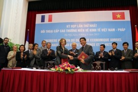 Đối thoại cấp cao thường niên về kinh tế Việt Nam - Pháp lần thứ nhất