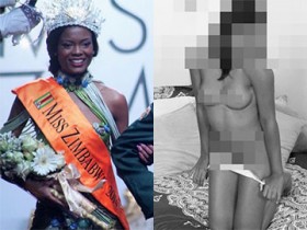 Hoa hậu Zimbabwe lộ ảnh nude