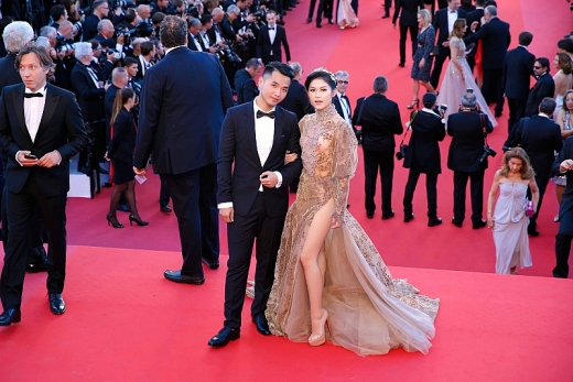 ngoc thanh tam dien vay gan 1 ty dong tai lhp cannes 2017