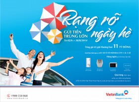 Cơ hội trúng ôtô Honda City khi gửi tiền tại VietinBank