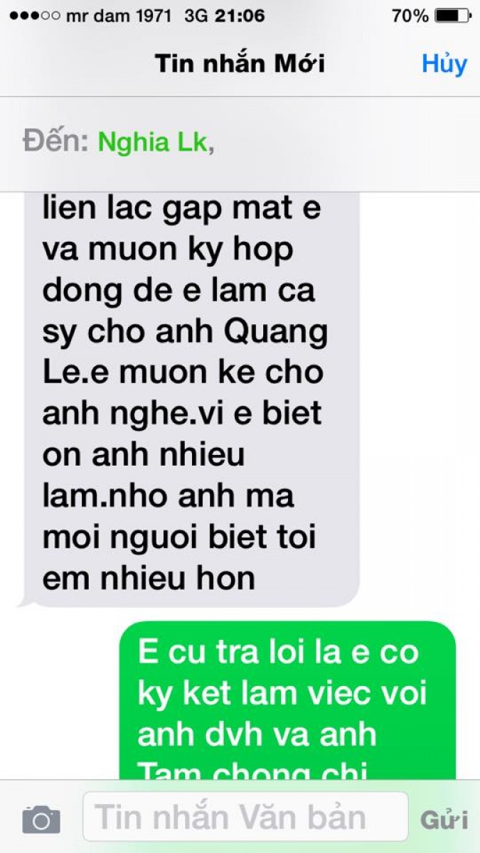 Vì sao Trọng Nghĩa “bội ước” Mr Đàm theo Quang Lê?