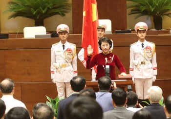 ​Bà Nguyễn Thị Kim Ngân tuyên thệ nhậm chức Chủ tịch QH khóa XIV