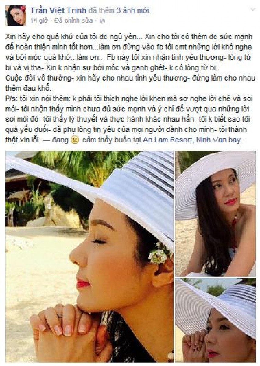 Dòng chia sẻ của Việt Trinh